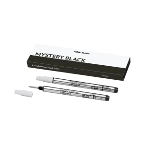 Wkłady do finelinera Montblanc czarne (Mystery Black) 2 szt. B (Broad) LeGrand